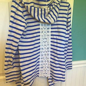 Matilda Jane blue stripe cardigan